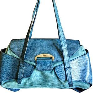 Vintage Teal Tod's shoulder bag